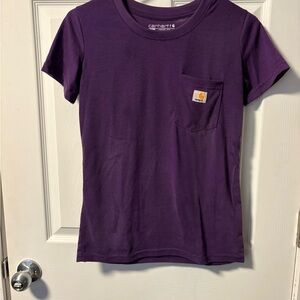 Carhartt Purple Short Sleeve Tee